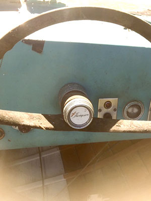 1963 16' Thompson Sea Coaster Deluxe with trailer